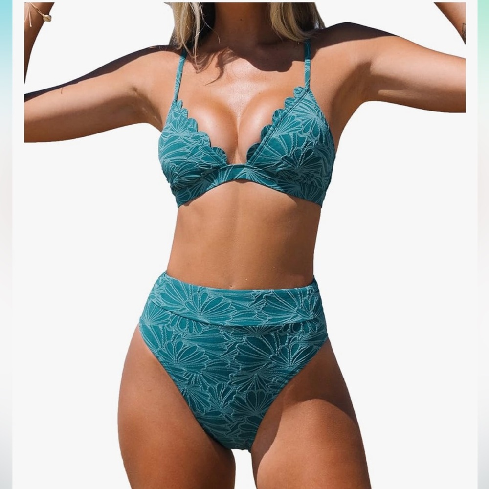 CUPSHE high waisted bikini (NWT)